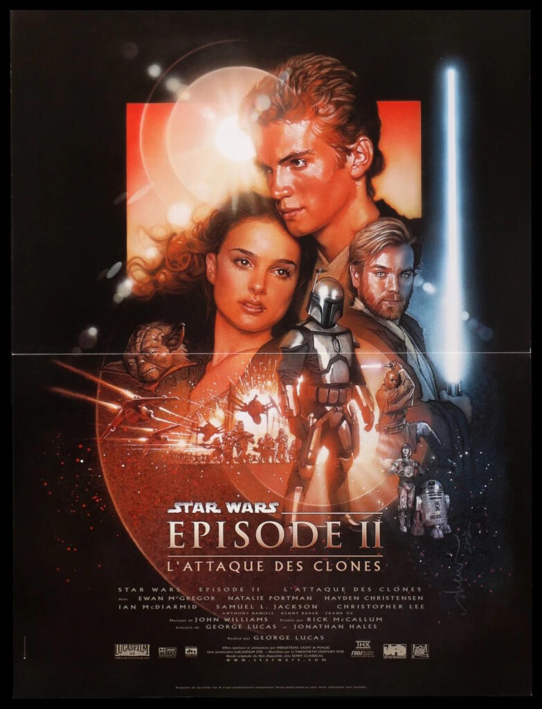 Attack of the Clones (2002) – Theatrical by Drew Struzan