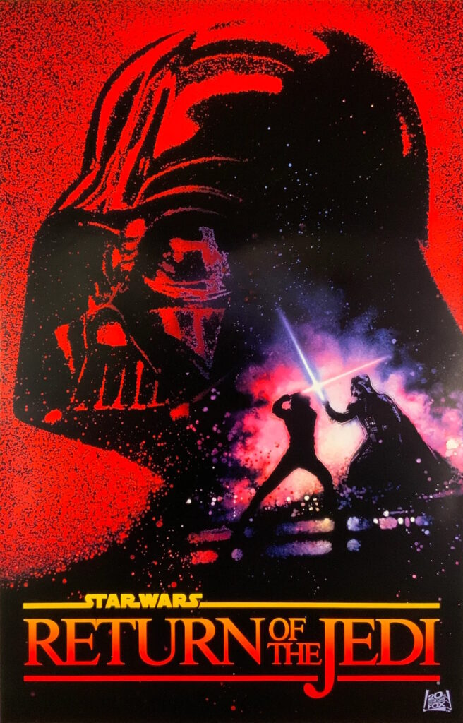 Revenge of the Jedi (1982) – Teaser Poster by Drew Struzan