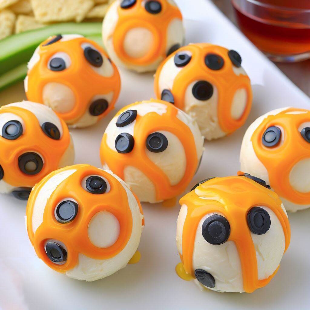 BB-8 Cheese Balls