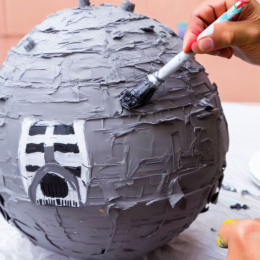 Death Star - Painting