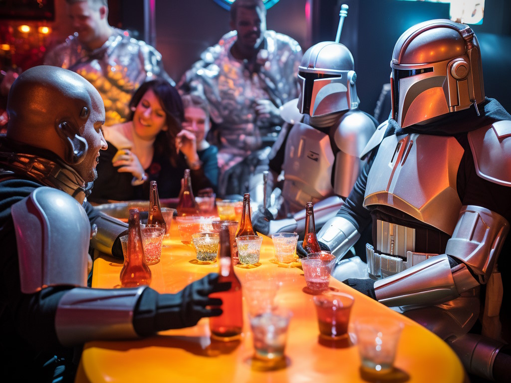 Mos Eisley Cantina Drink game during Star Wars adult party