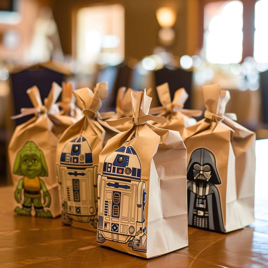 Star Wars party favor bags